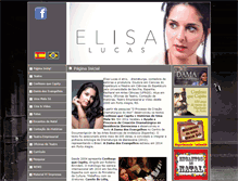 Tablet Screenshot of elisalucas.com.br